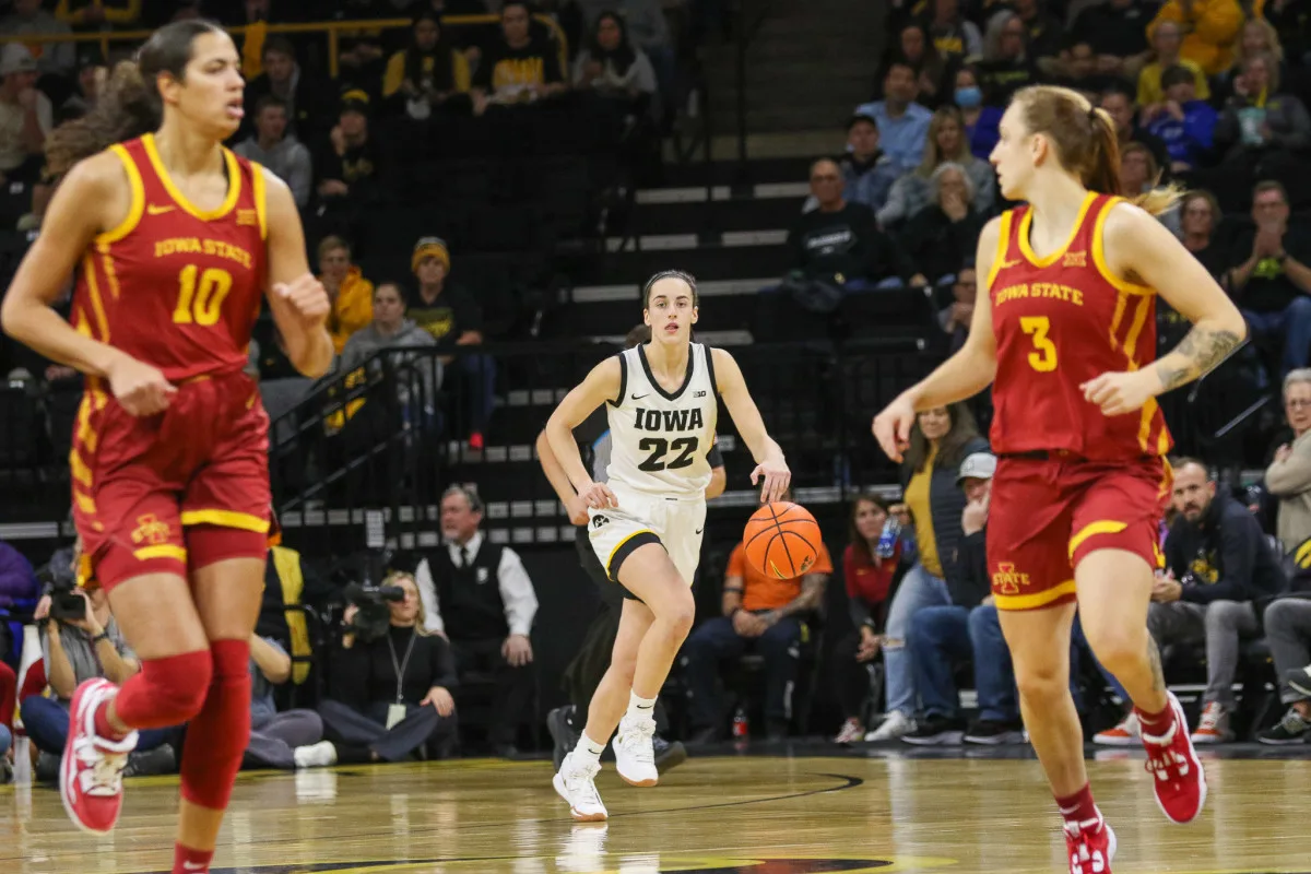 Caitlin Clark: A Basketball Sensation and Record-Breaking Star" covering the standout performances, record-breaking games, and impact of Caitlin Clark in NCAA women's basketball