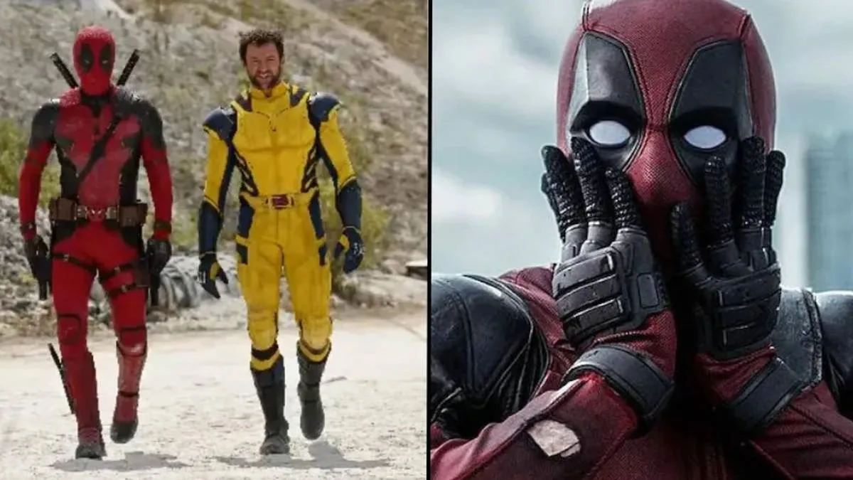 Deadpool and Wolverine standing back to back, ready for action in the Marvel Cinematic Universe.