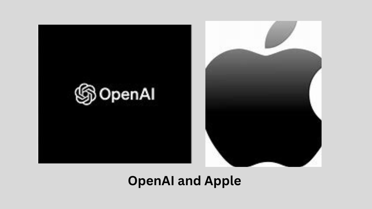 Apple and OpenAI partnership announced at WWDC, symbolizing the integration of ChatGPT into Apple's ecosystem for enhanced AI capabilities and user privacy."